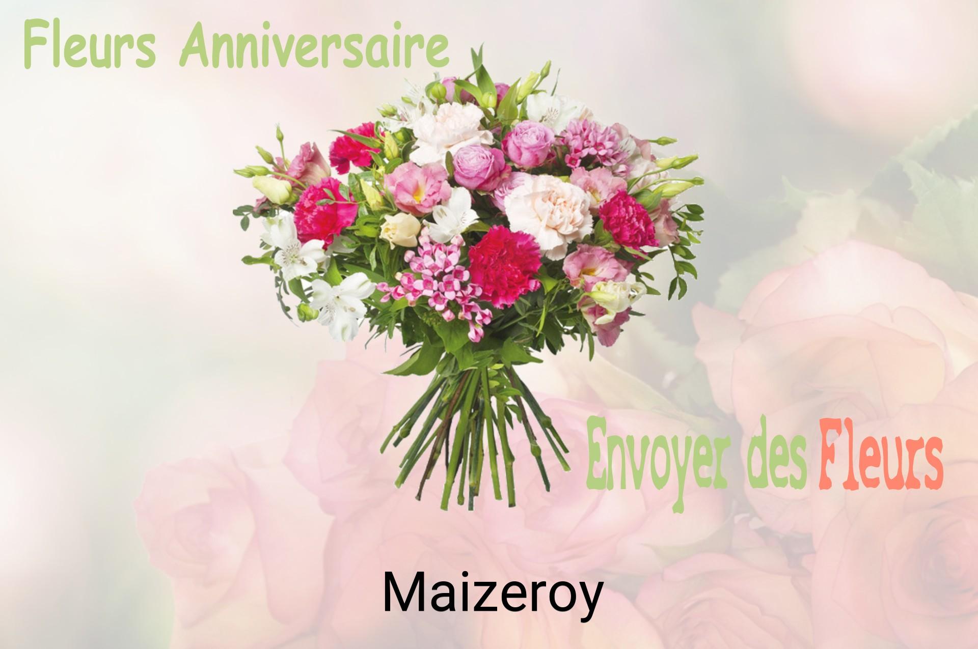 Bouquet de fleurs d’anniversaire livré à Maizeroy